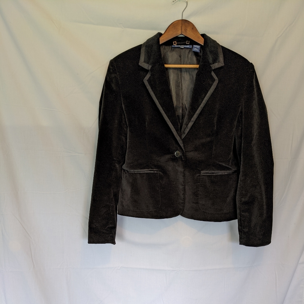 Bill Blass Velvet Blazer ECU